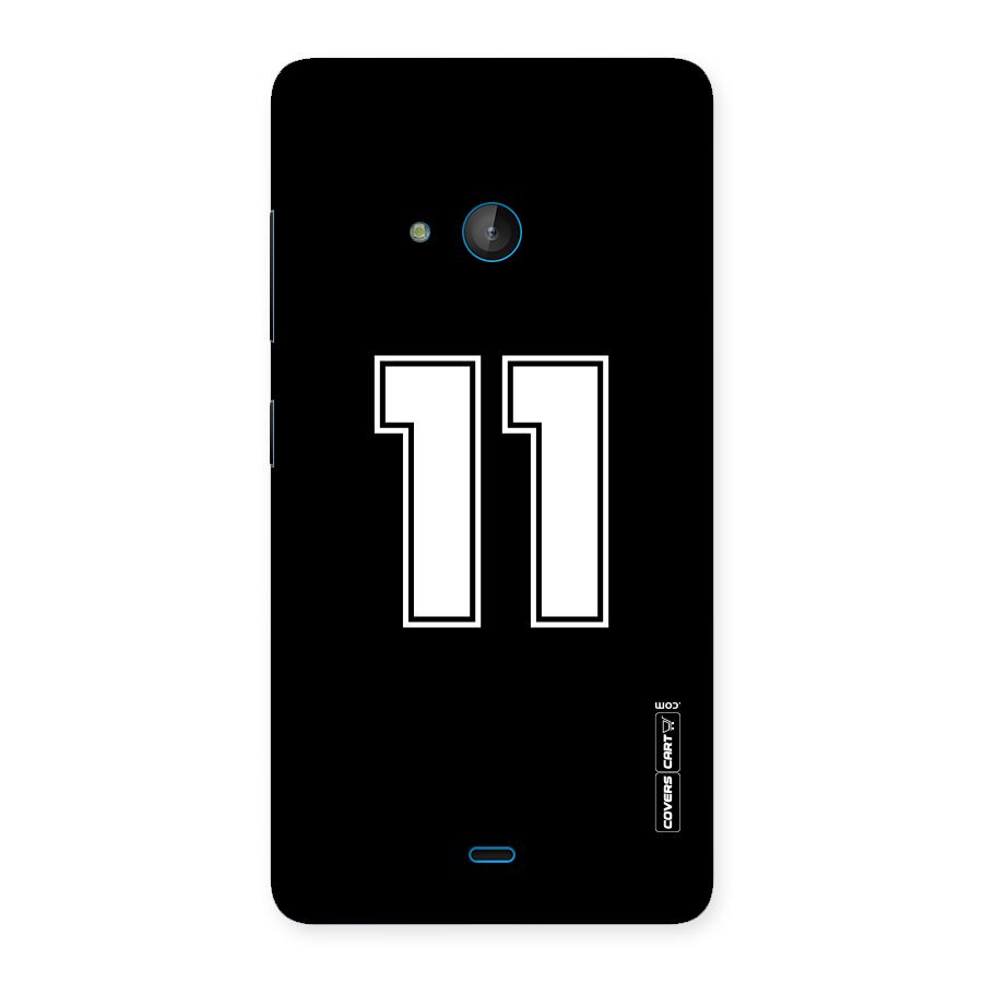 Number 11 Back Case for Lumia 540