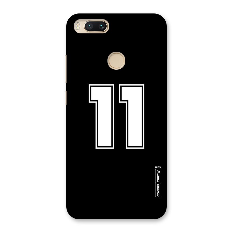 Number 11 Back Case for Mi A1