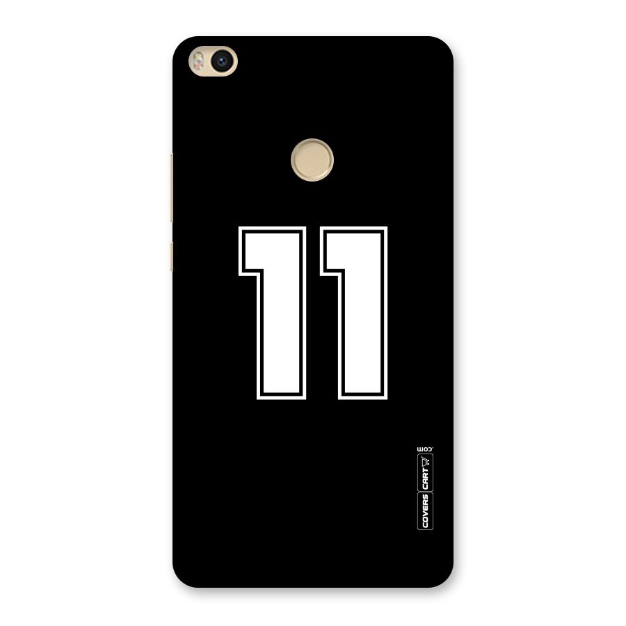 Number 11 Back Case for Mi Max 2