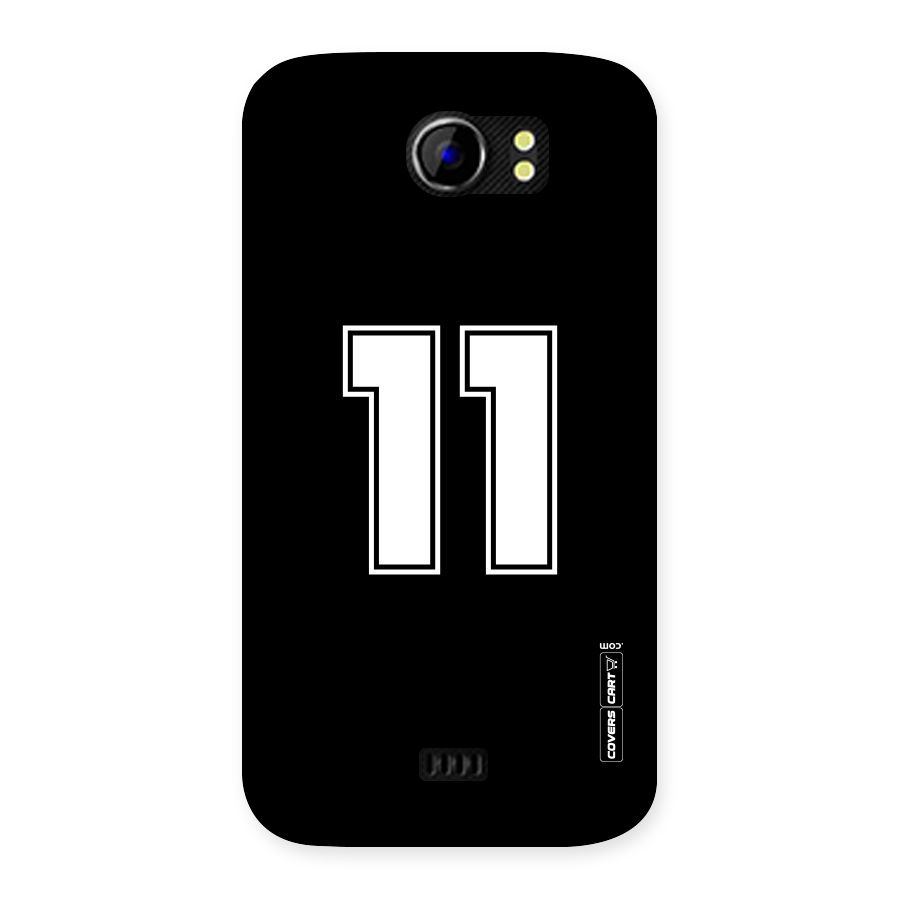 Number 11 Back Case for Micromax Canvas 2 A110