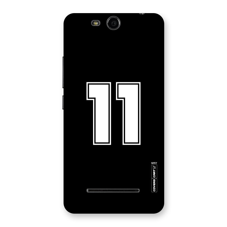 Number 11 Back Case for Micromax Canvas Juice 3 Q392