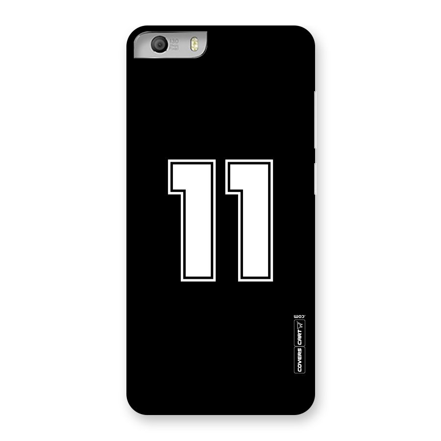 Number 11 Back Case for Micromax Canvas Knight 2