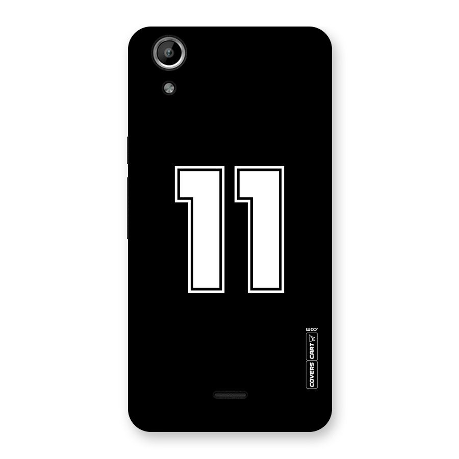 Number 11 Back Case for Micromax Canvas Selfie Lens Q345