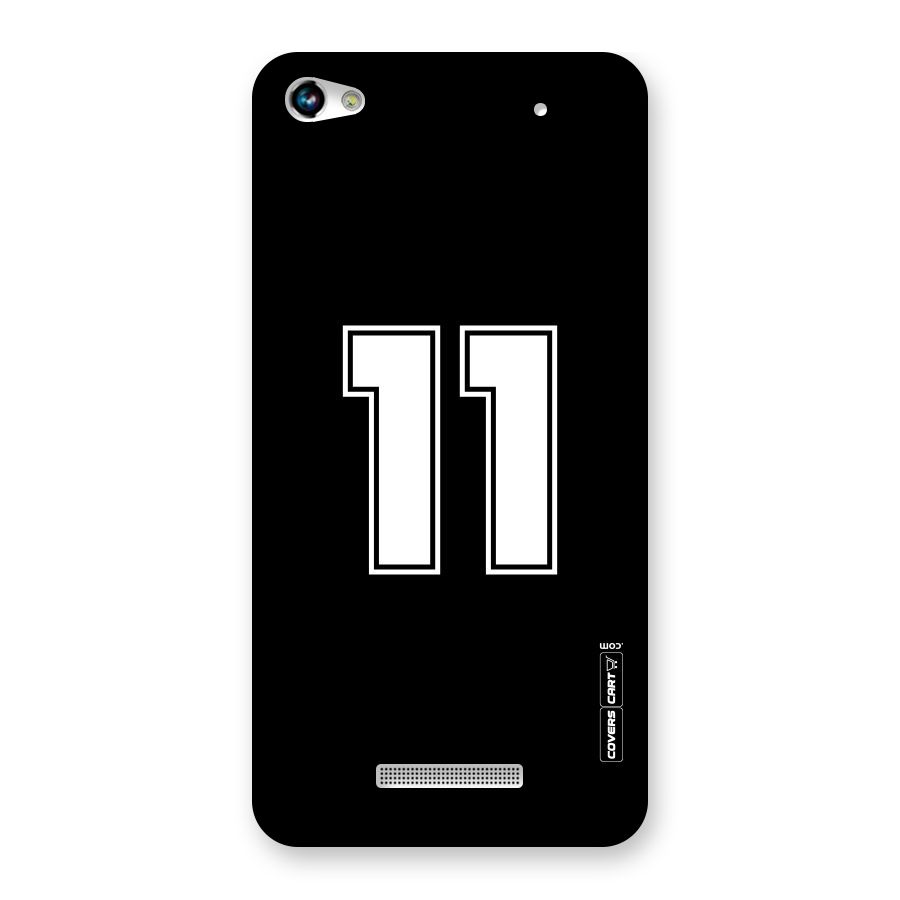 Number 11 Back Case for Micromax Hue 2