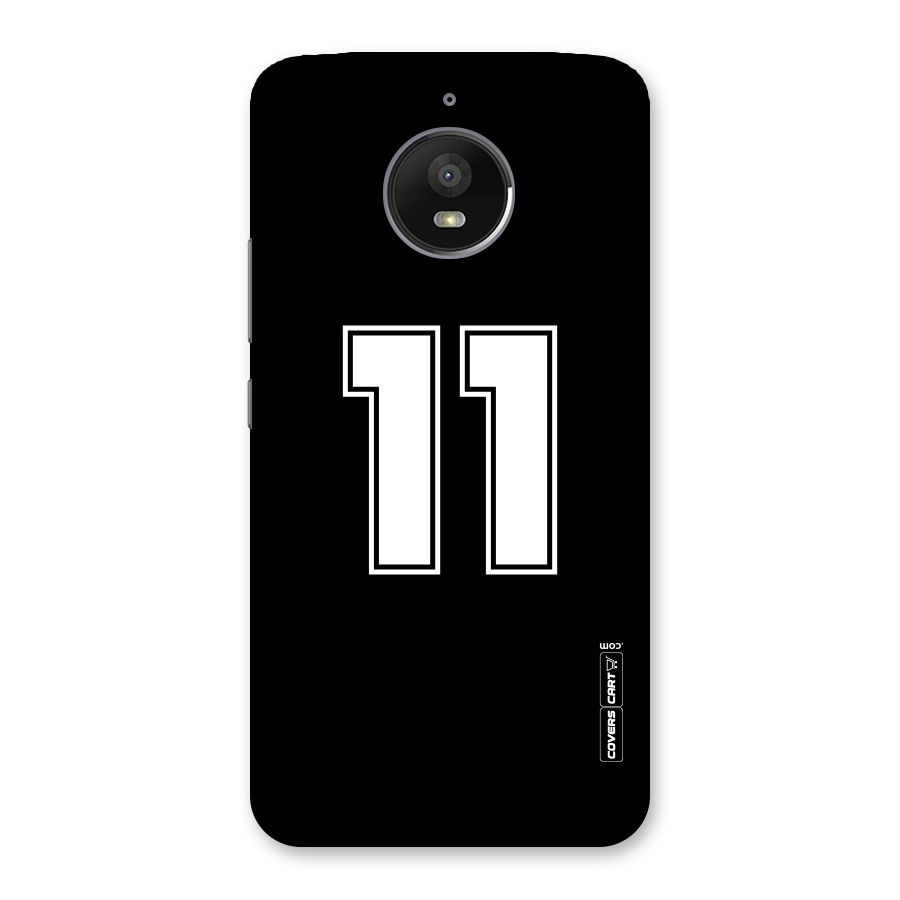 Number 11 Back Case for Moto E4 Plus