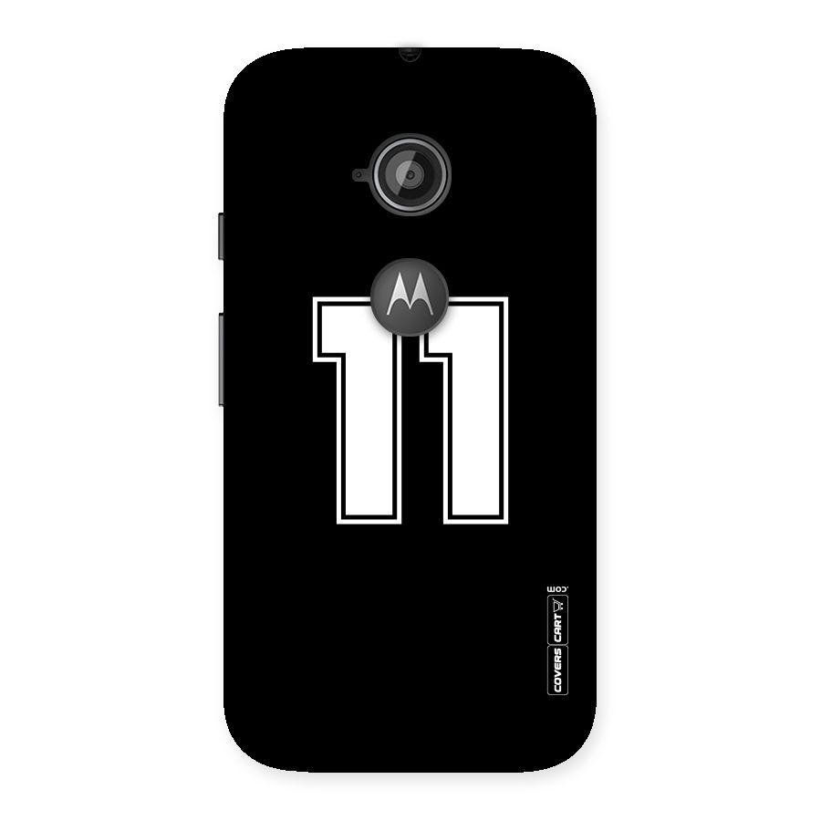 Number 11 Back Case for Moto E 2nd Gen