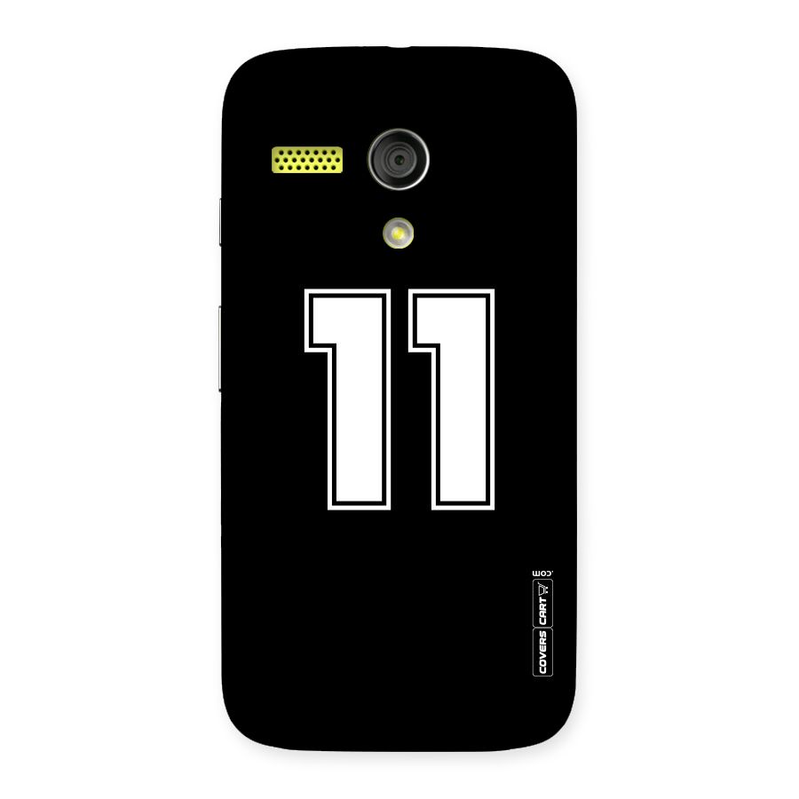 Number 11 Back Case for Moto G