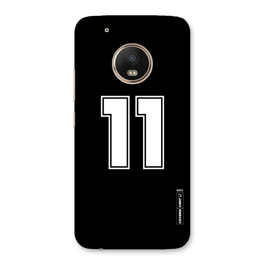 Number 11 Back Case for Moto G5 Plus