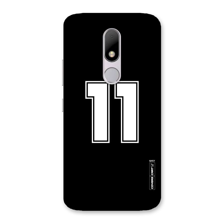 Number 11 Back Case for Moto M