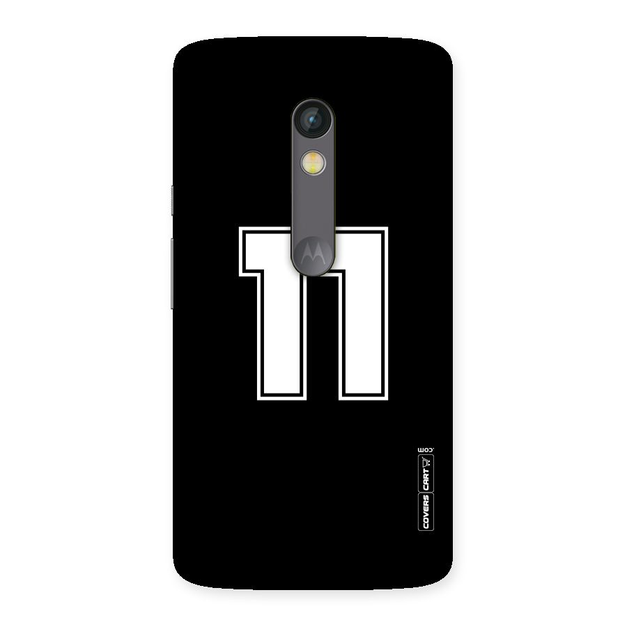 Number 11 Back Case for Moto X Play