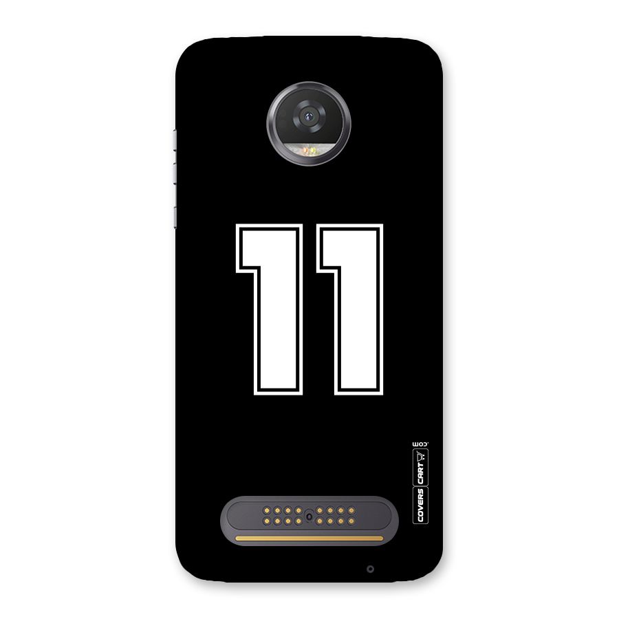 Number 11 Back Case for Moto Z2 Play
