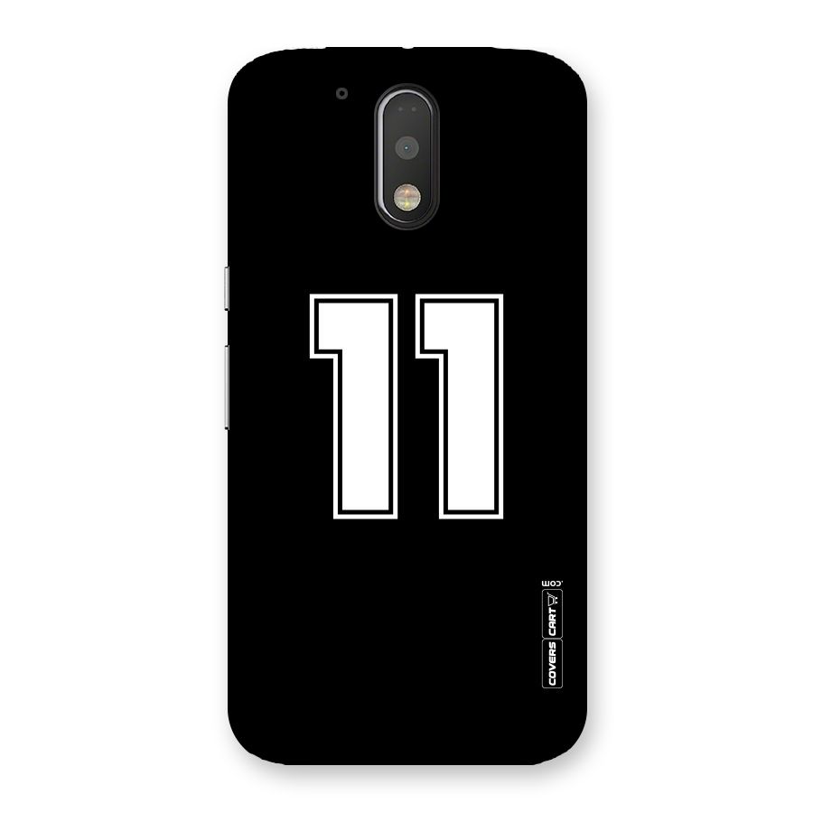 Number 11 Back Case for Motorola Moto G4