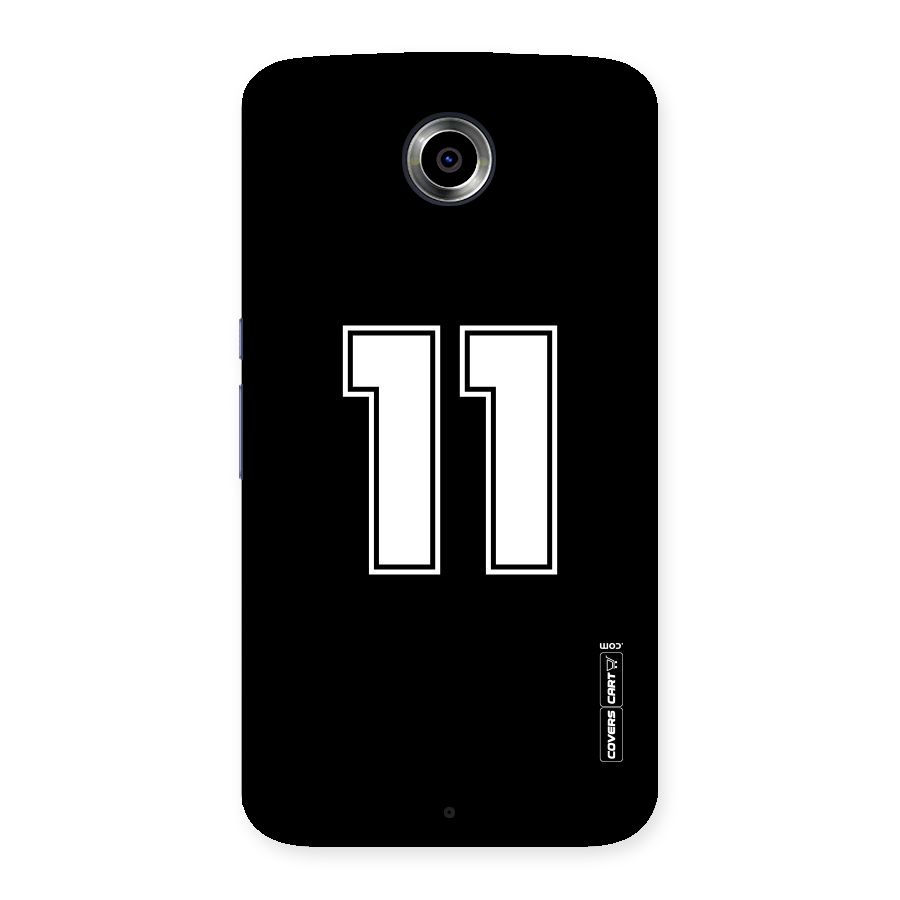 Number 11 Back Case for Nexsus 6