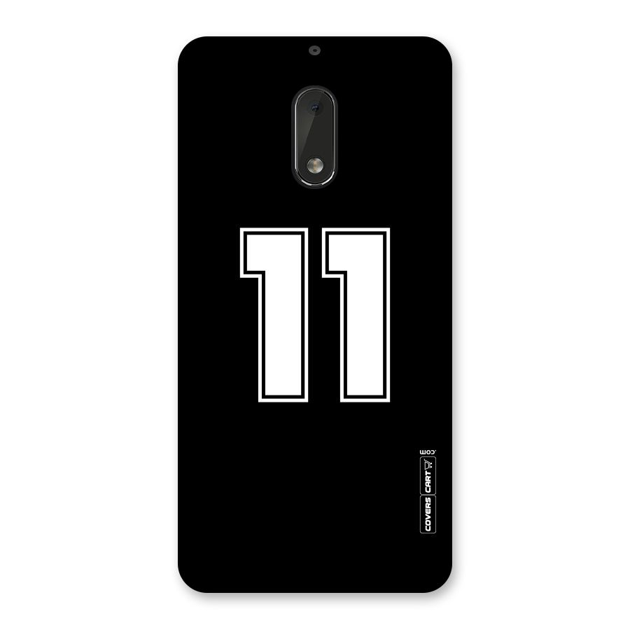 Number 11 Back Case for Nokia 6