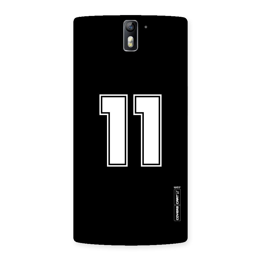 Number 11 Back Case for One Plus One