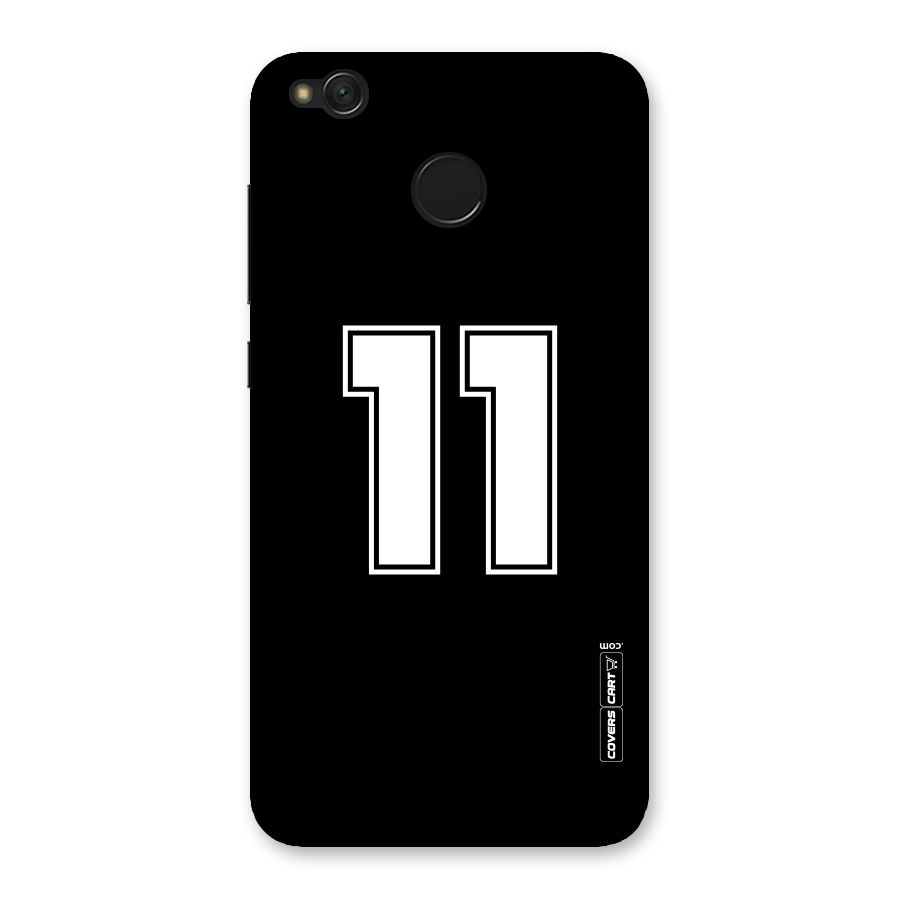 Number 11 Back Case for Redmi 4
