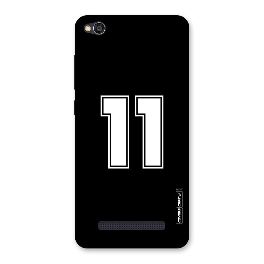 Number 11 Back Case for Redmi 4A