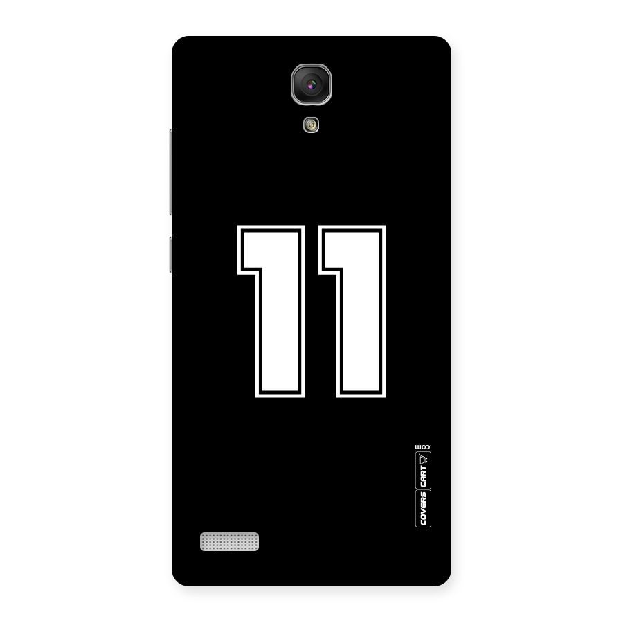 Number 11 Back Case for Redmi Note Prime