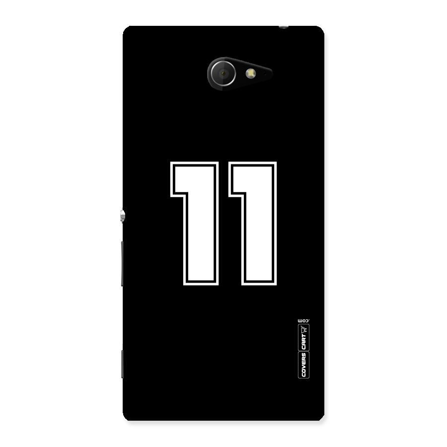 Number 11 Back Case for Sony Xperia M2