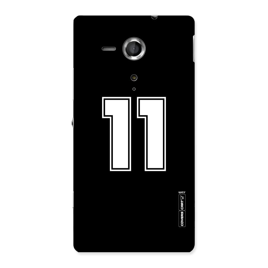 Number 11 Back Case for Sony Xperia SP