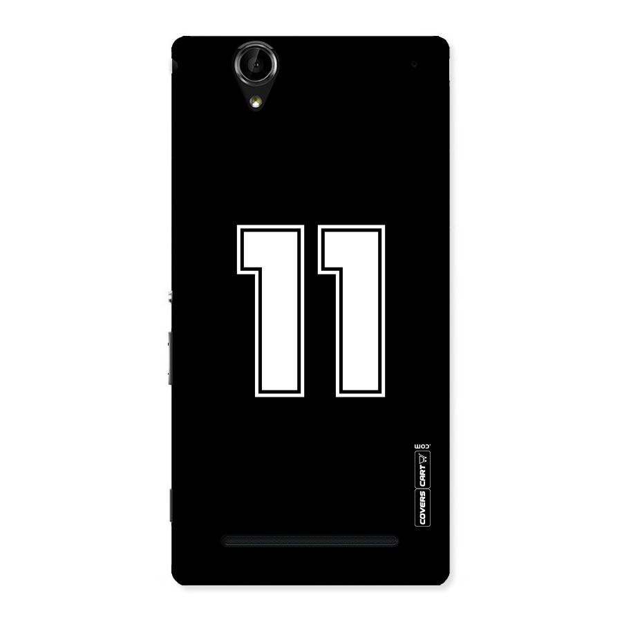 Number 11 Back Case for Sony Xperia T2