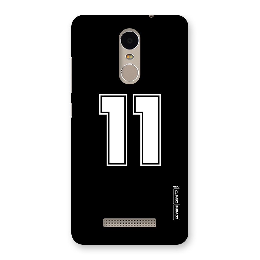 Number 11 Back Case for Xiaomi Redmi Note 3