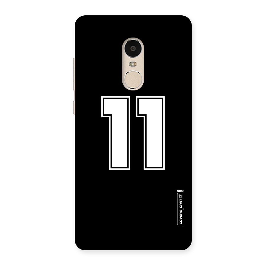 Number 11 Back Case for Xiaomi Redmi Note 4