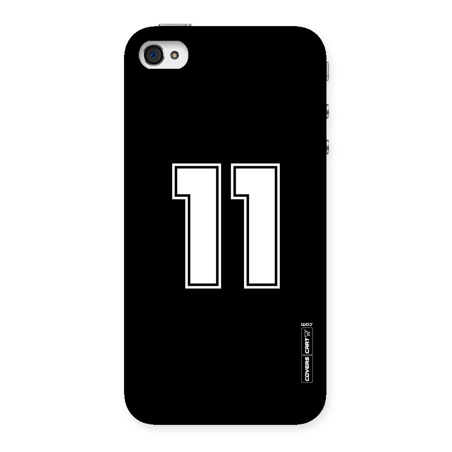 Number 11 Back Case for iPhone 4 4s