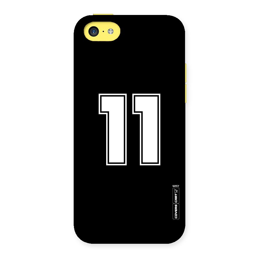 Number 11 Back Case for iPhone 5C
