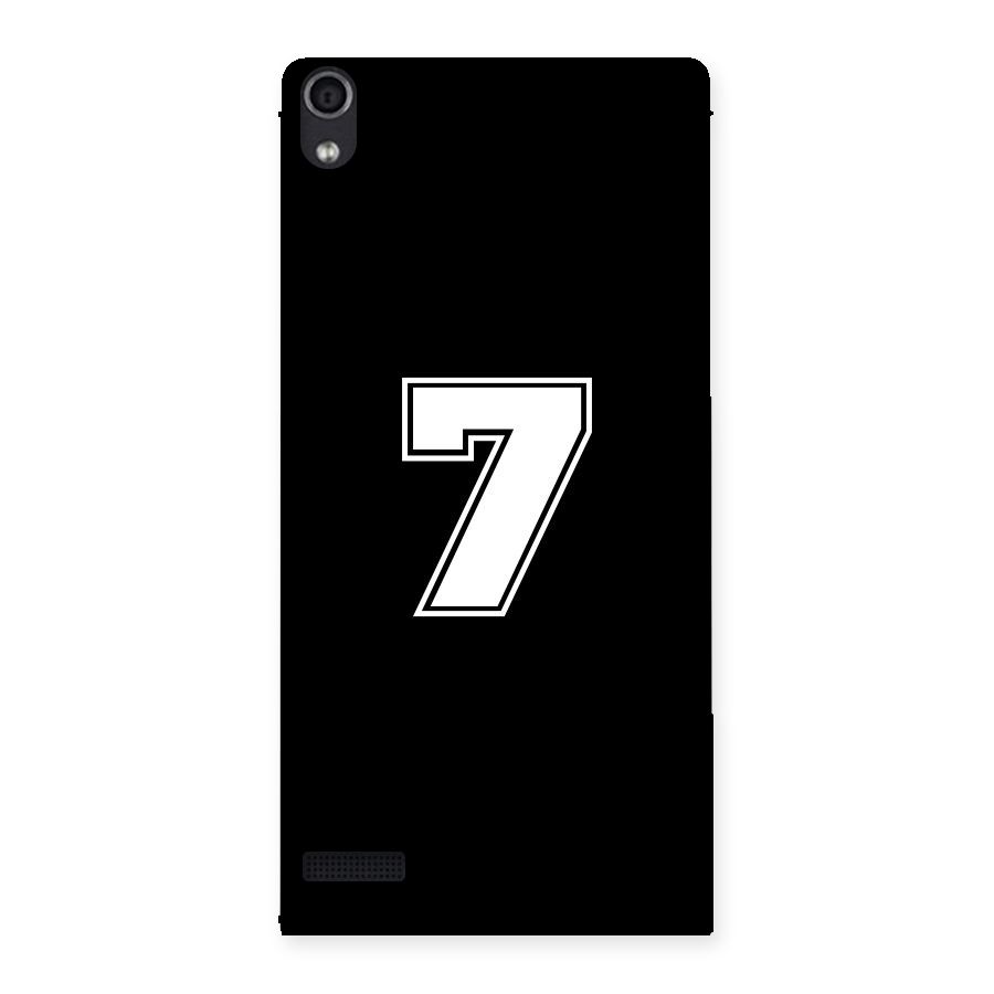 Number 7 Back Case for Ascend P6