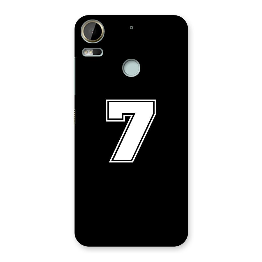 Number 7 Back Case for Desire 10 Pro