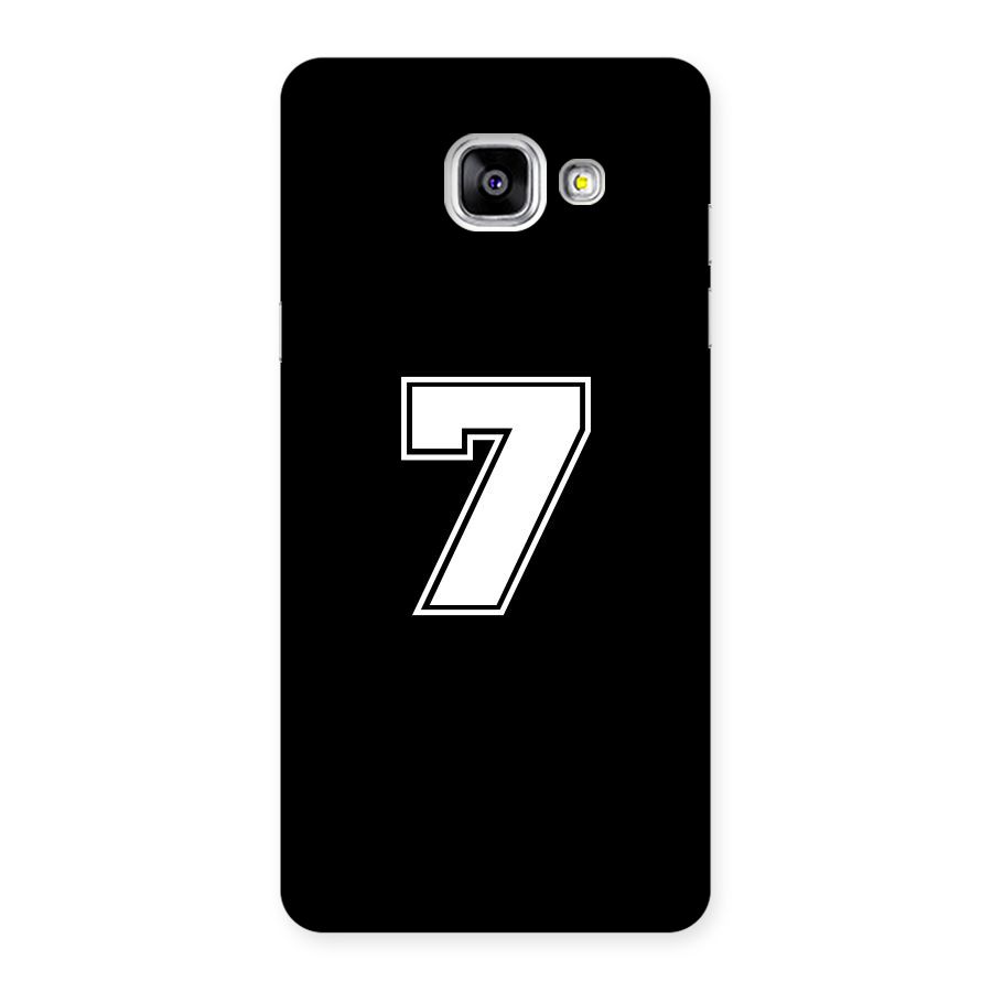 Number 7 Back Case for Galaxy A5 2016