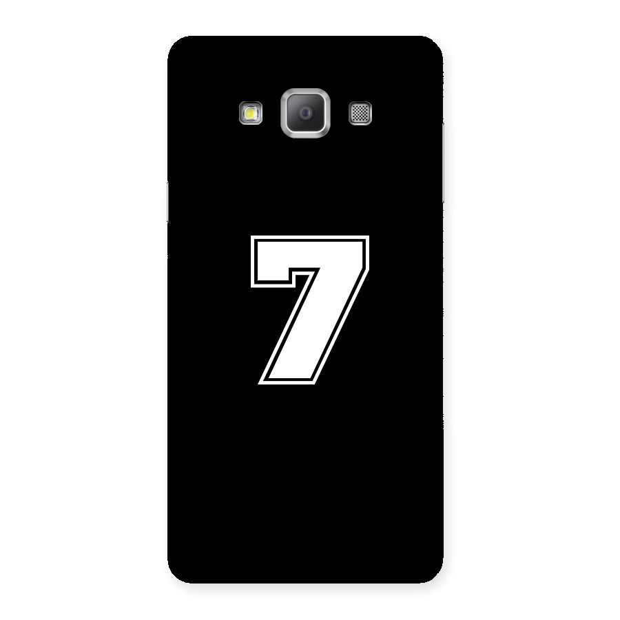 Number 7 Back Case for Galaxy A7