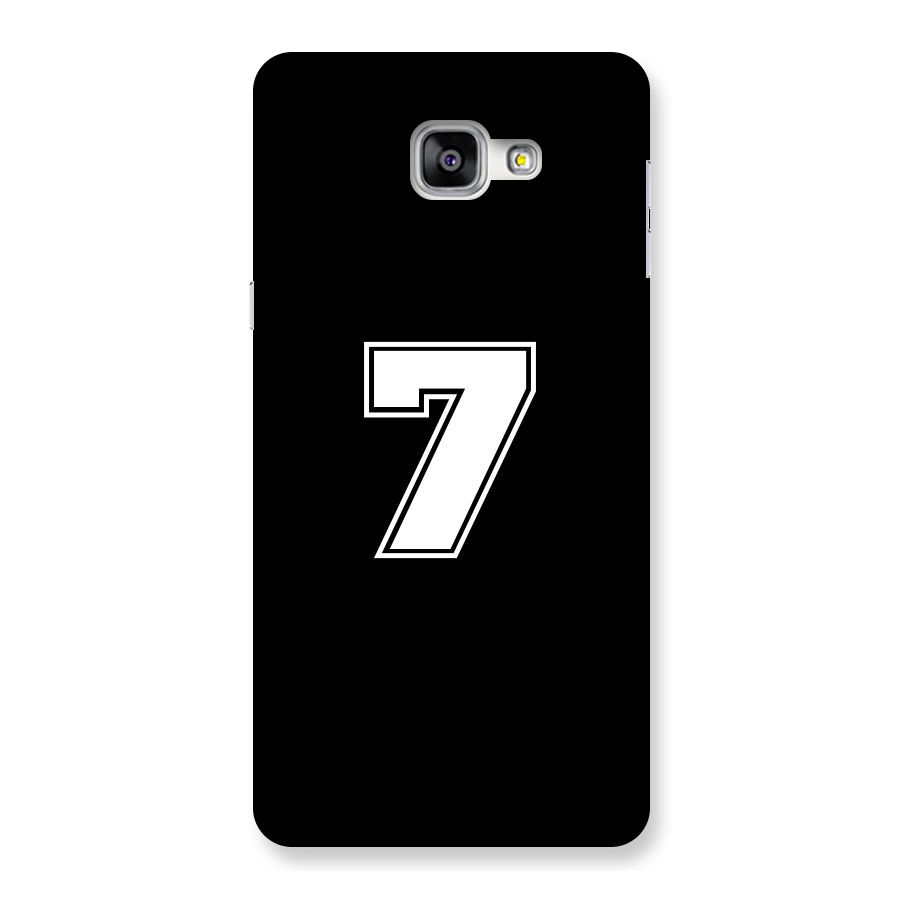 Number 7 Back Case for Galaxy A9