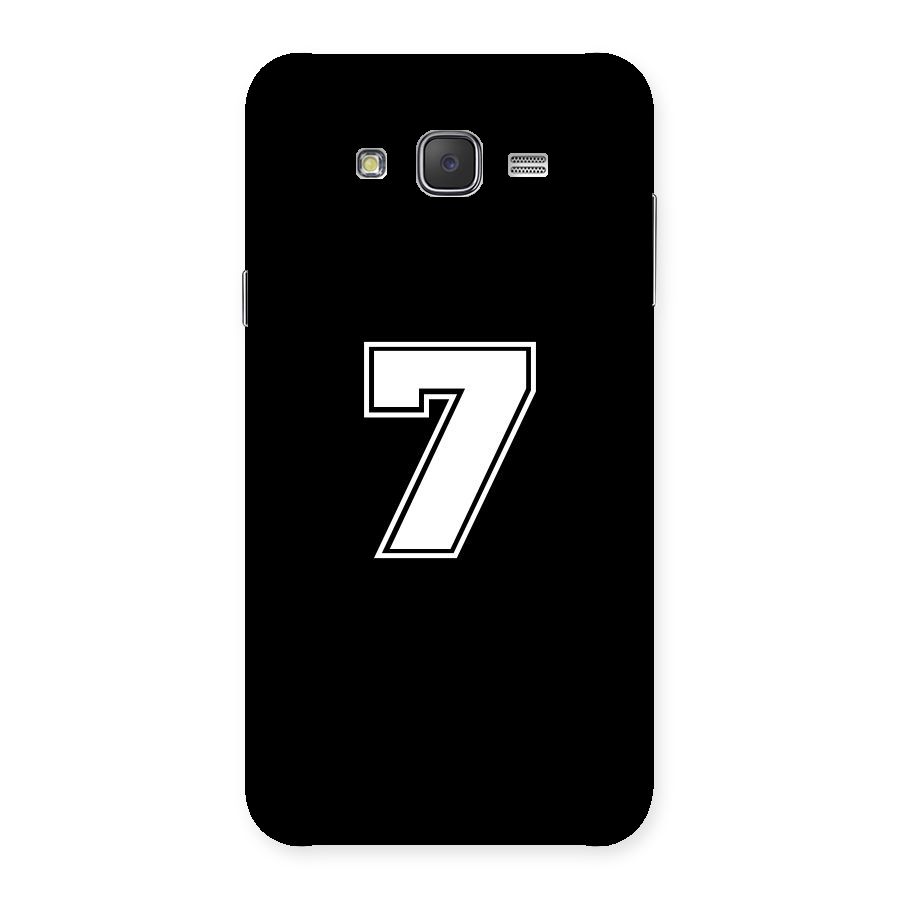 Number 7 Back Case for Galaxy J7