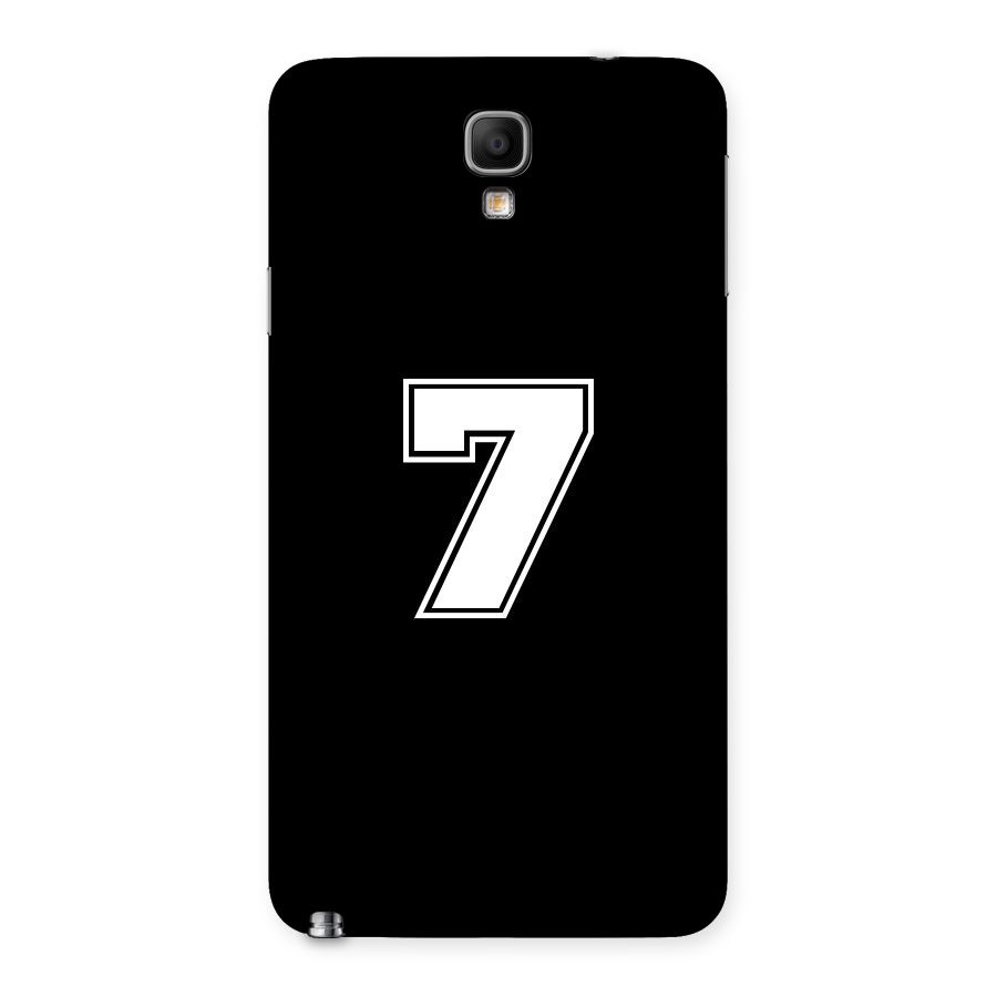 Number 7 Back Case for Galaxy Note 3 Neo