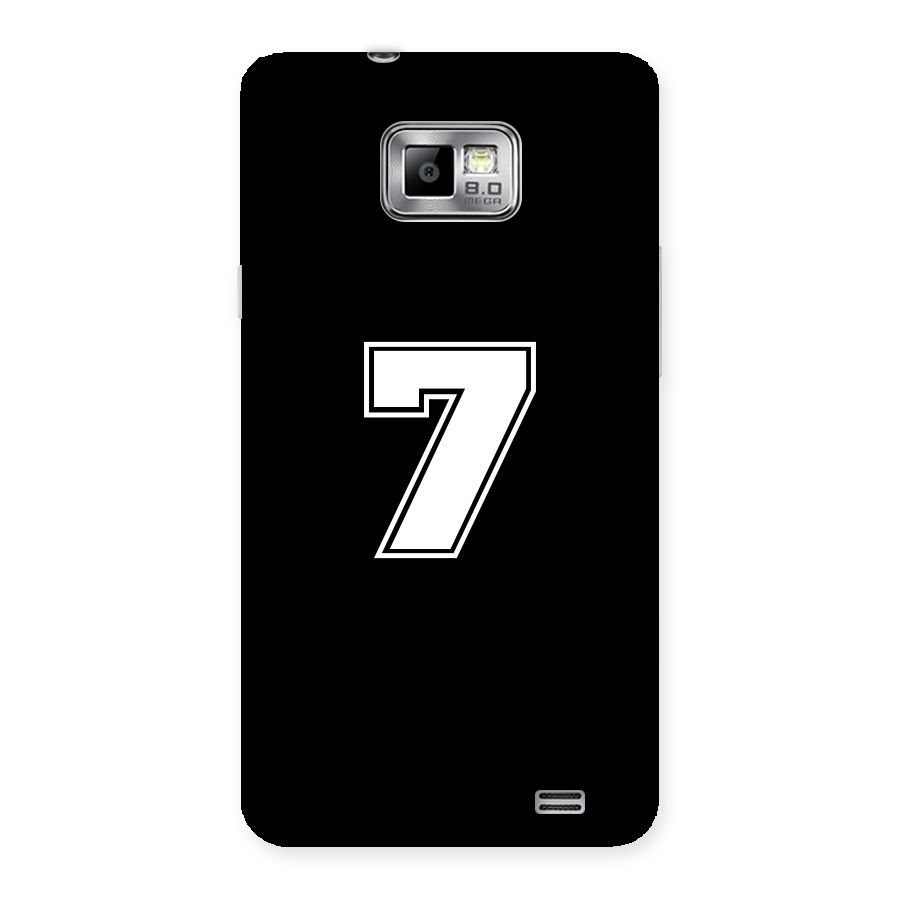 Number 7 Back Case for Galaxy S2