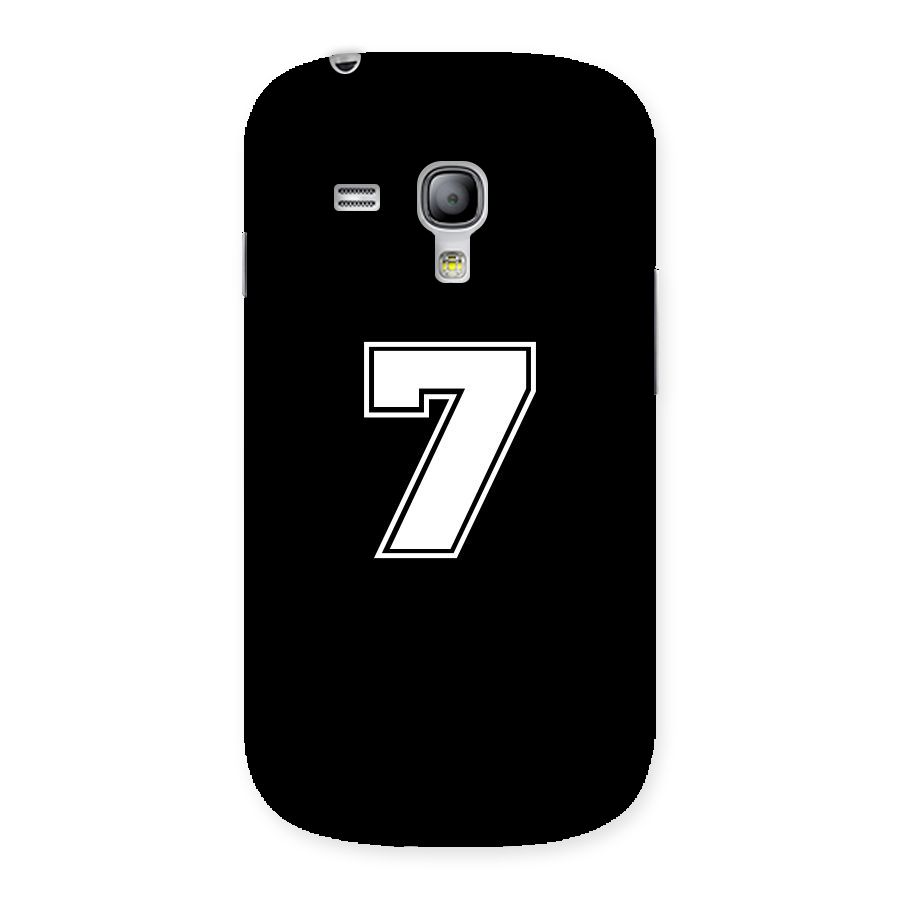 Number 7 Back Case for Galaxy S3 Mini
