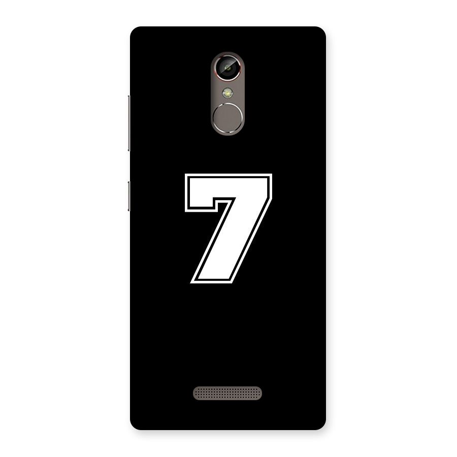 Number 7 Back Case for Gionee S6s