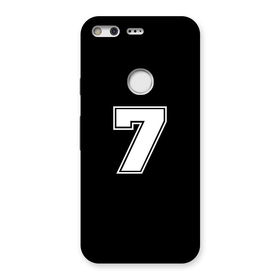 Number 7 Back Case for Google Pixel