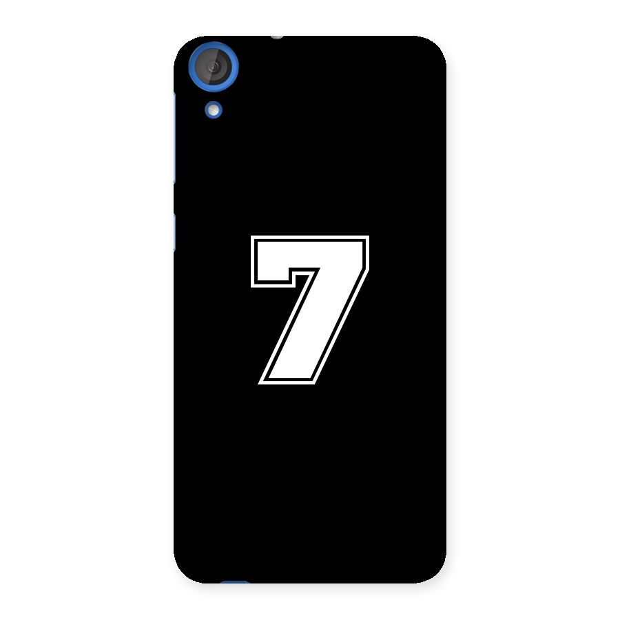 Number 7 Back Case for HTC Desire 820
