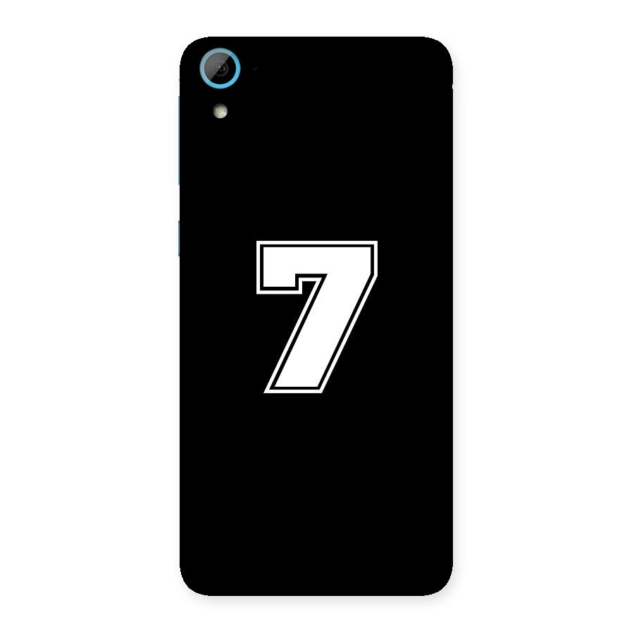 Number 7 Back Case for HTC Desire 826
