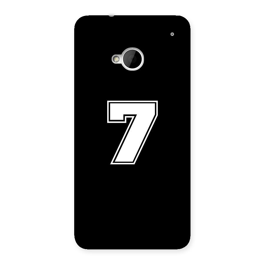 Number 7 Back Case for HTC One M7