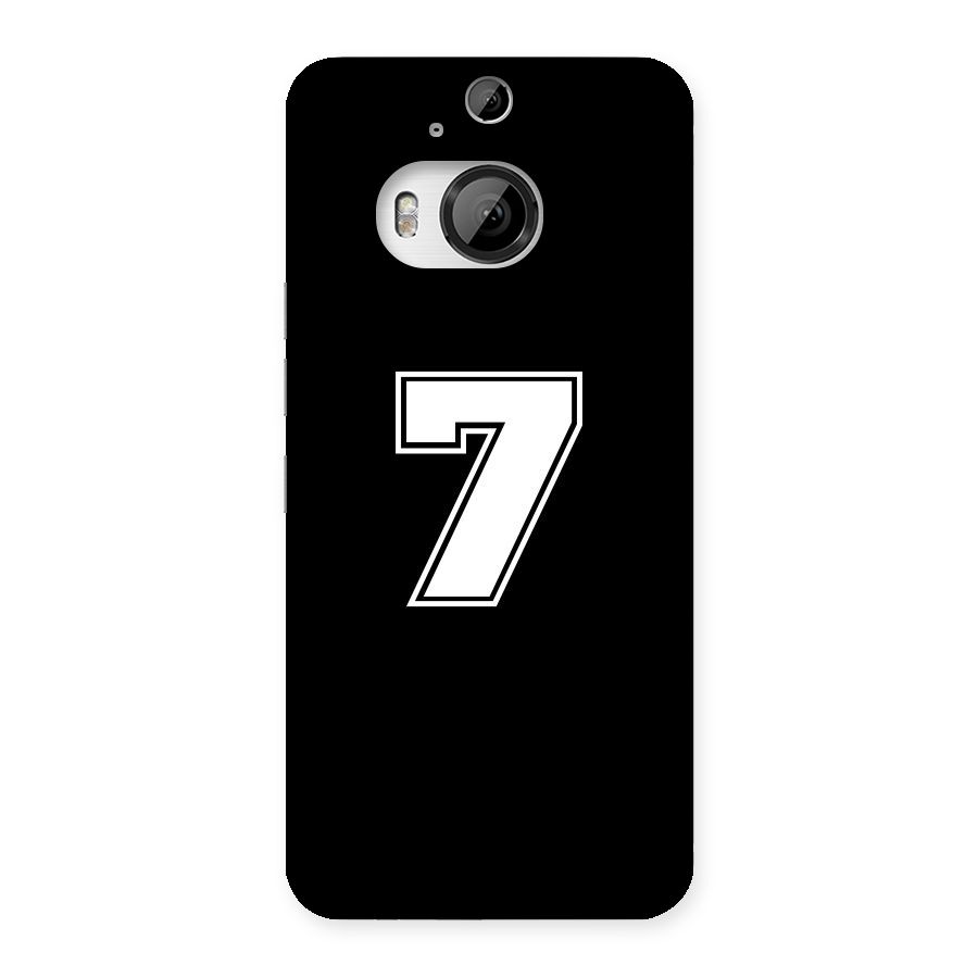 Number 7 Back Case for HTC One M9 Plus