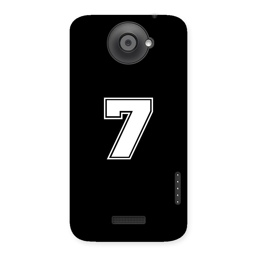 Number 7 Back Case for HTC One X