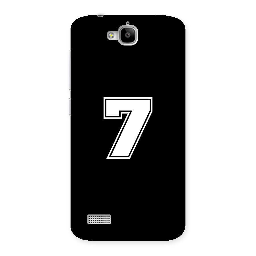 Number 7 Back Case for Honor Holly