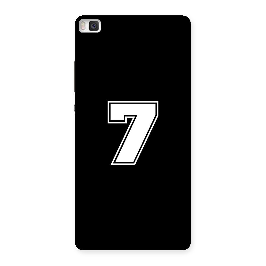 Number 7 Back Case for Huawei P8
