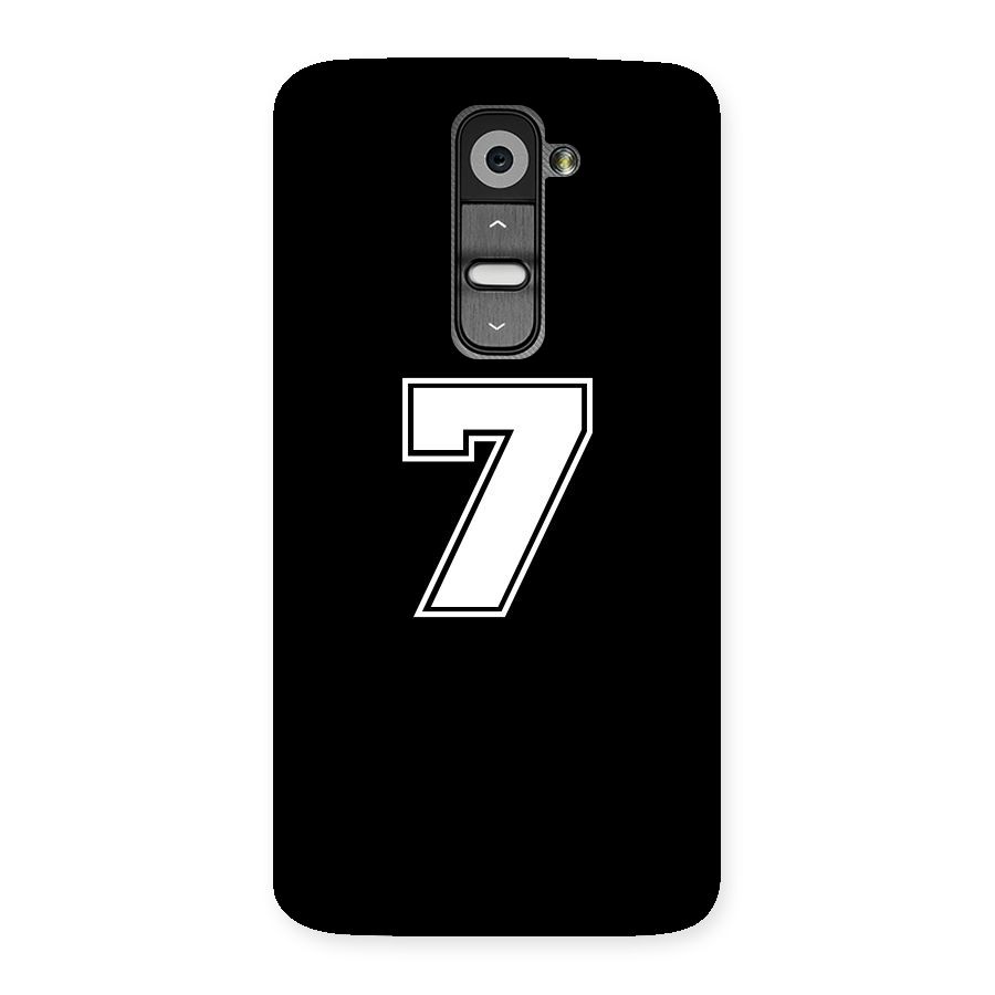 Number 7 Back Case for LG G2