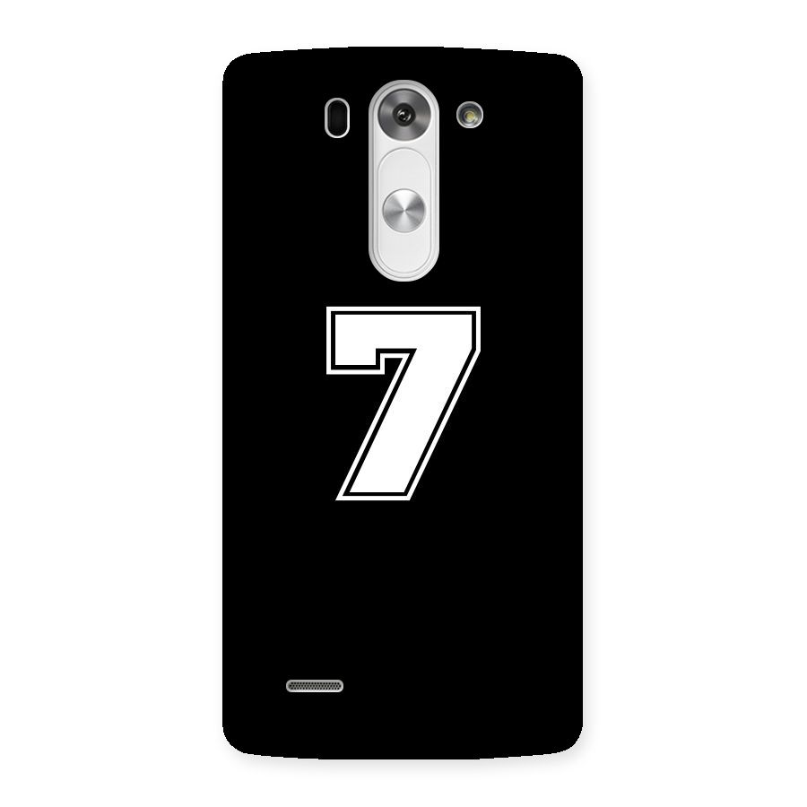 Number 7 Back Case for LG G3 Mini