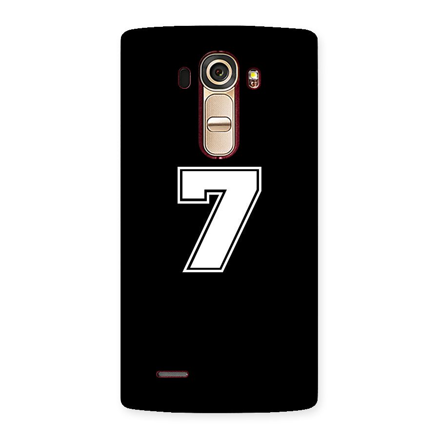 Number 7 Back Case for LG G4